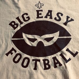 Men’s Gold Long Sleeve Saints T-Shirt 2XL